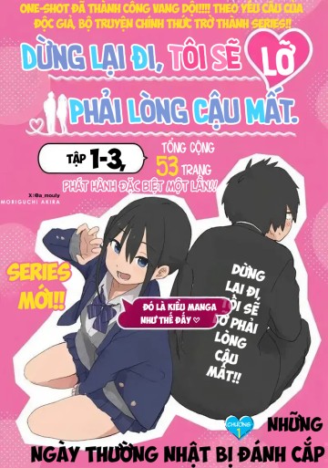 Dừng lại đi, tôi sẽ lỡ phải lòng cậu mất.